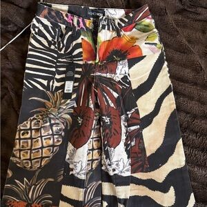 Fashion Nova Tropical Print Skirt